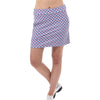 SanSoleil Solstyle 17 Inch Print Womens Golf Skort