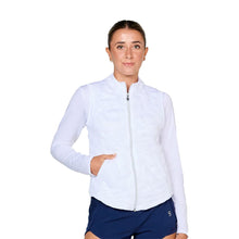 Load image into Gallery viewer, Sofibella UV Staples Quilt Womens Golf Vest - White/2X
 - 8