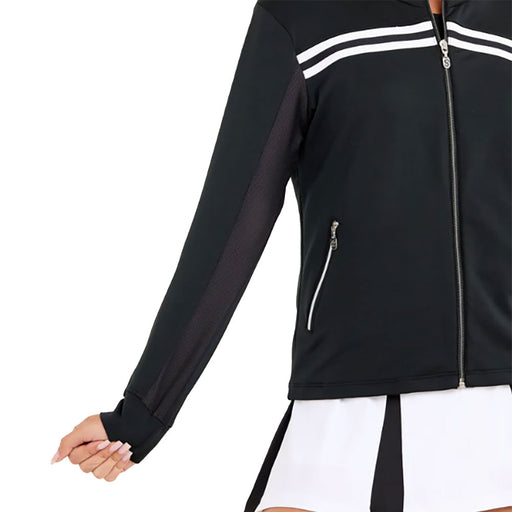 Sofibella Monochrome Womens Tennis Jacket