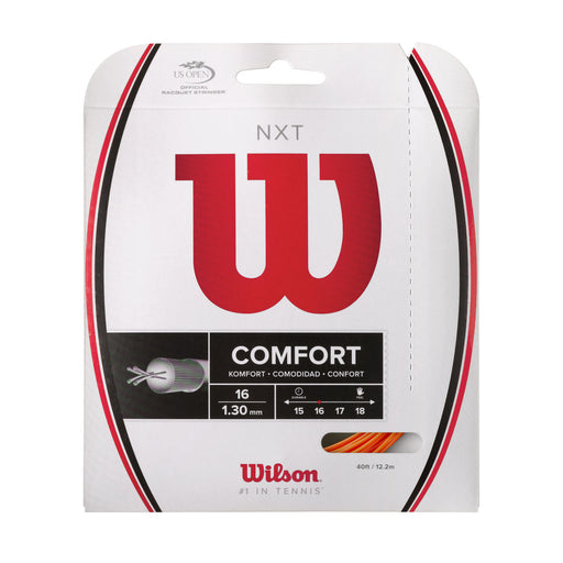 Wilson NXT 16g Tennis String - Orange