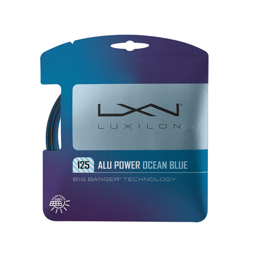 Luxilon ALU Power 17G Tennis String - Ocean Blue