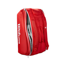 Load image into Gallery viewer, Wilson Super Tour Red 15-Pack Tennis Bag
 - 3