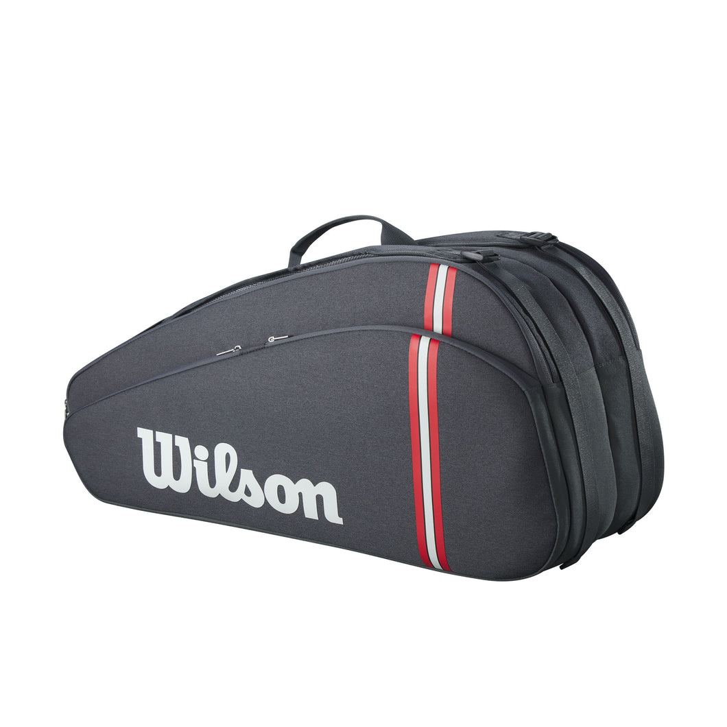 Wilson Tour 6-Pack Black Tennis Bag - Black