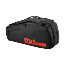 Load image into Gallery viewer, Wilson Clash V3 6-Pack Tennis Bag - Black/Infrared
 - 1