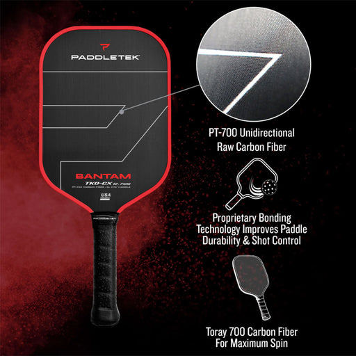 Paddletek Bantam TKO-CX 12.7 Pickleball Paddle