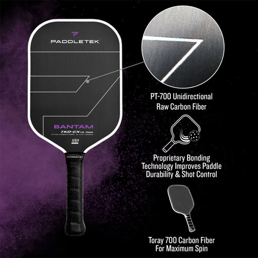 Paddletek Bantam TKO-CX 14.3 Pickleball Paddle