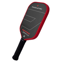 Load image into Gallery viewer, Paddletek Bantam TKO-CX 14.3 Pickleball Paddle - Red Wildfire/4 1/4/7.8 - 8.2 OZ
 - 8