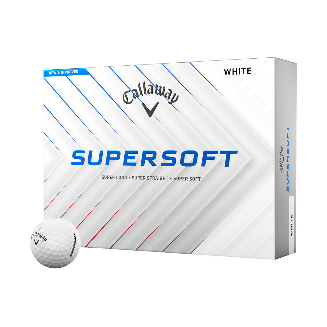 Callaway Supersoft Golf Balls - Dozen - White