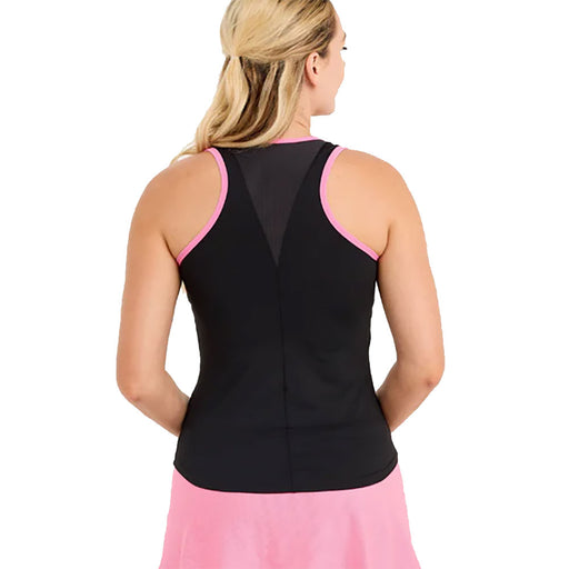 Sofibella Flora Lux Black Womens Tennis Tank Top