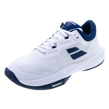 Load image into Gallery viewer, Babolat SFX4 All Court Mens Tennis Shoes 2025 - Wht/Estate Blue/D Medium/13.0
 - 6