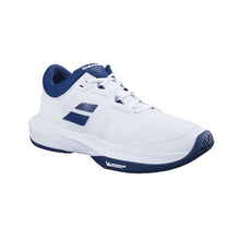 Load image into Gallery viewer, Babolat SFX4 All Court Mens Tennis Shoes 2025 - Wht/Estate Blue/D Medium/13.0
 - 10
