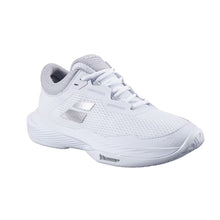 Load image into Gallery viewer, Babolat SFX4 All Court Womens Tennis Shoes 2025 - White/Silver/B Medium/10.0
 - 2