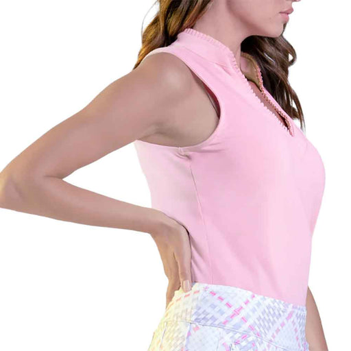 Lucky In Love Pltd Placke Sleeveless Womens Golf P