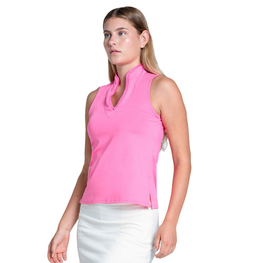 Lucky In Love Pltd Placke Sleeveless Womens Golf P - Taffy/XL