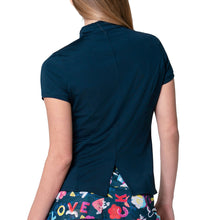 Load image into Gallery viewer, Lucky In Love Pleated Placket Womens SS Golf Polo
 - 2