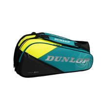 Load image into Gallery viewer, Dunlop SX Perf Thermo BLK YEL 8-Racquet Tennis Bag - Blk/Yellow/Teal
 - 1