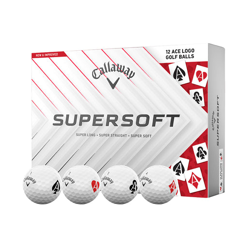 Callaway Supersoft Limited Golf Balls - Dozen - Aces