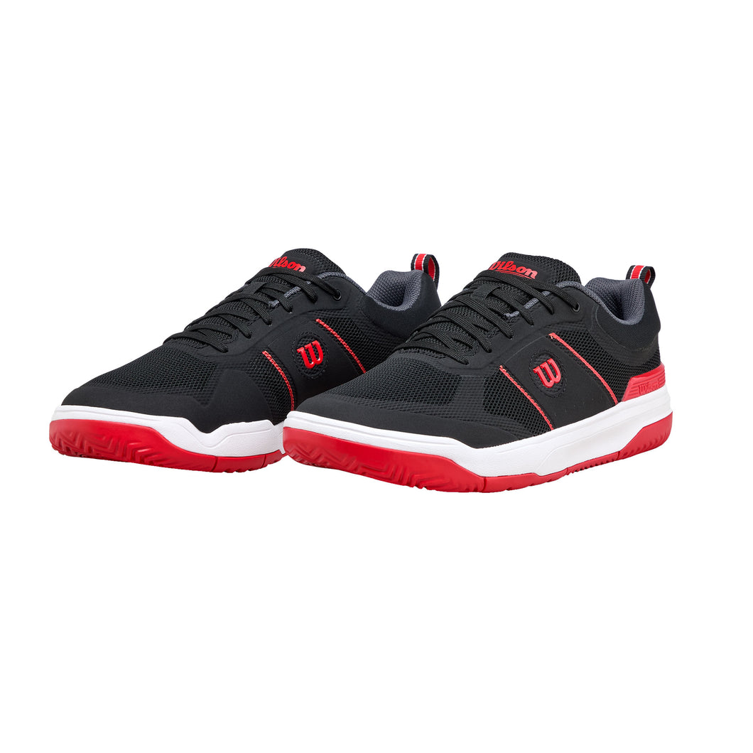 Wilson Pickle Pro Mens Pickleball Shoes - Black/Red/Wht/D Medium/12.0
