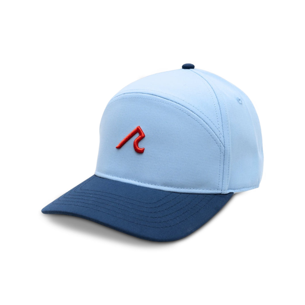 Redvanly R Icon 6-Panel Mens Hat - Sky Blue/Navy/One Size