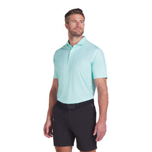 Load image into Gallery viewer, Puma Mattr Tile Mens Golf Polo - Aquatic/Wht Glo/XL
 - 1