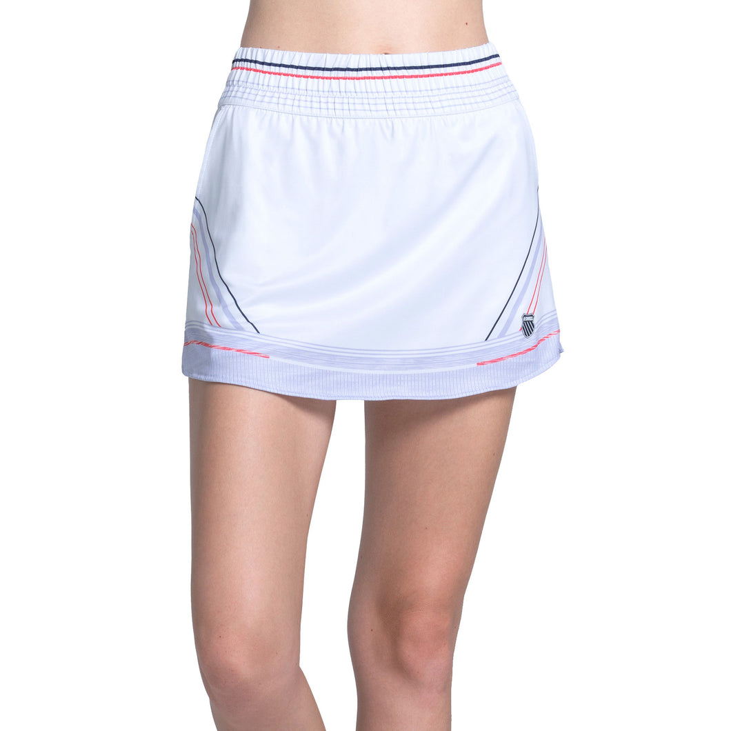 K-Swiss Reaction 14 Inch Womens Tennis Skirt - Hazy/L