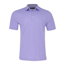 Load image into Gallery viewer, Greg Norman Freedom Micro Pique Mens Golf Polo - Lavender Ice/L
 - 3