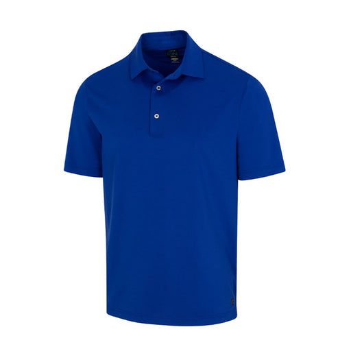 Greg Norman Freedom Micro Pique Mens Golf Polo - Sonic Blue/XL