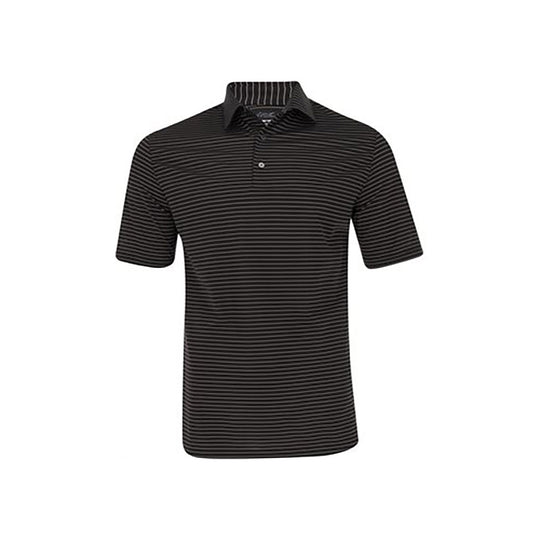 Greg Norman Freedom Micro Pique Feeder Stripe Mens Golf Polo