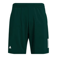Load image into Gallery viewer, Adidas Club 3 Stripe 7 Inch Mens Tennis Shorts - Aurora Ivy/XL
 - 1
