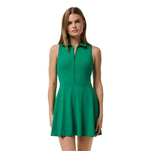 Load image into Gallery viewer, TravisMathew Moveknit SL Womens Zip Dress - Grn Tambourine/L
 - 3