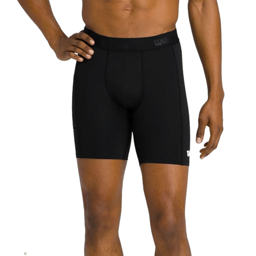 Wilson Mens Tennis Compression Shorts - Black/XXL