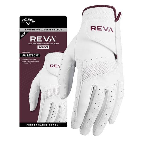 Callaway Reva Womens White Golf Glove - 2