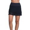 Lucky In Love Laser Bloom Scallop 15.5 Inch Womens Golf Skort