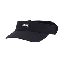 Load image into Gallery viewer, Vuori Topspin 2.0 Womens Visor - Black/One Size
 - 1