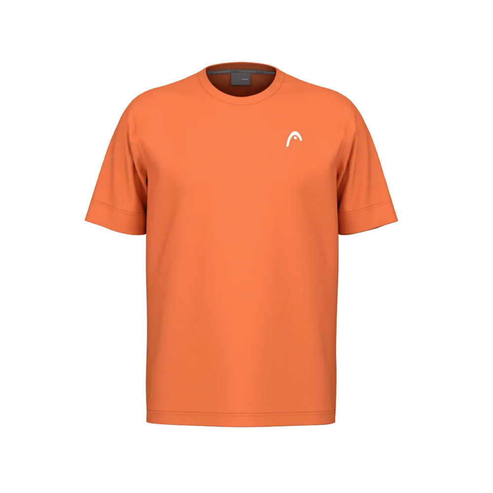 Head Slice II Mens Tennis T-Shirt - Campfire Orange/XL