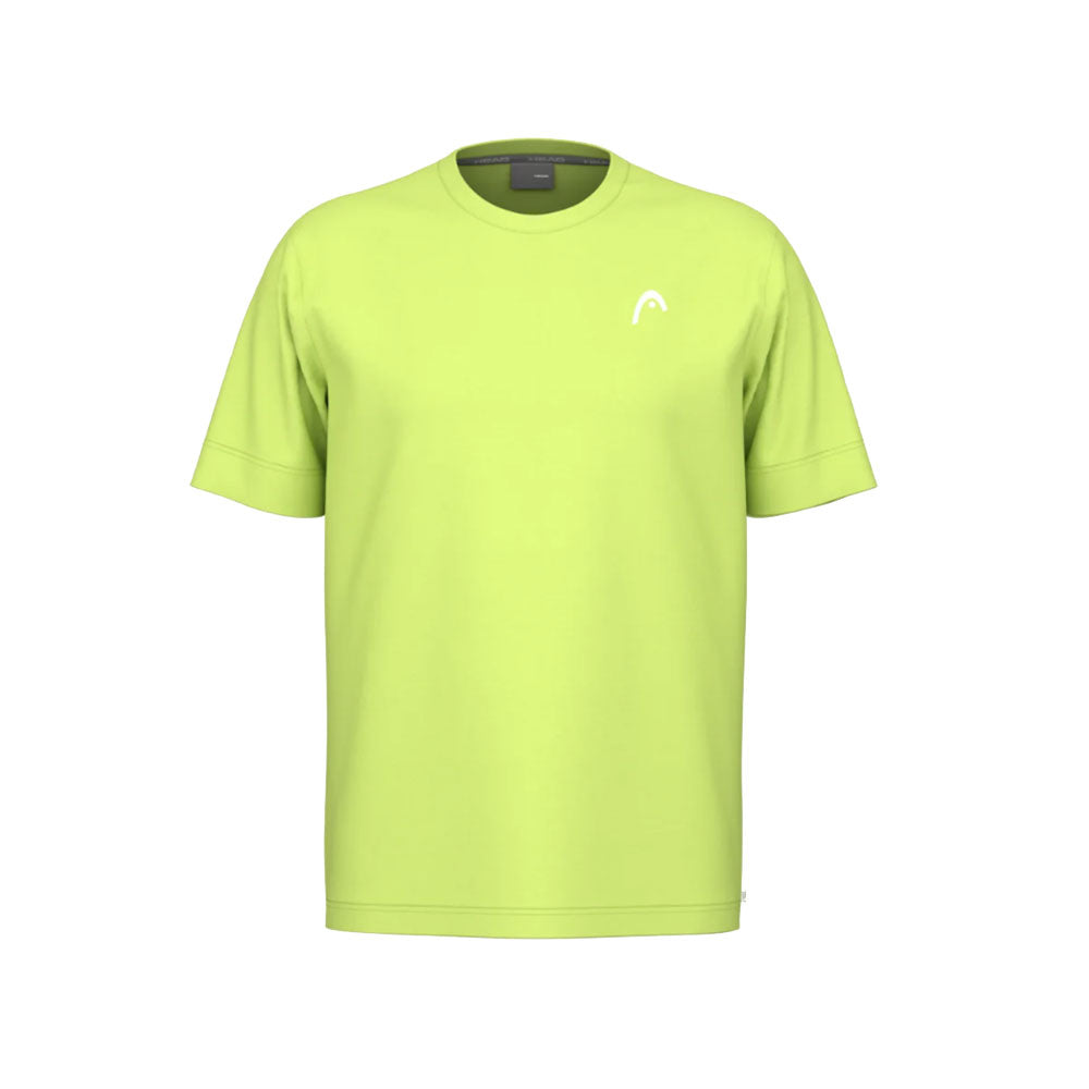 Head Slice II Mens Tennis T-Shirt - Light Lime/XL