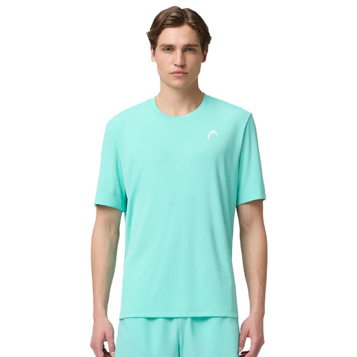 Head Slice II Mens Tennis T-Shirt - Turquoise/XL