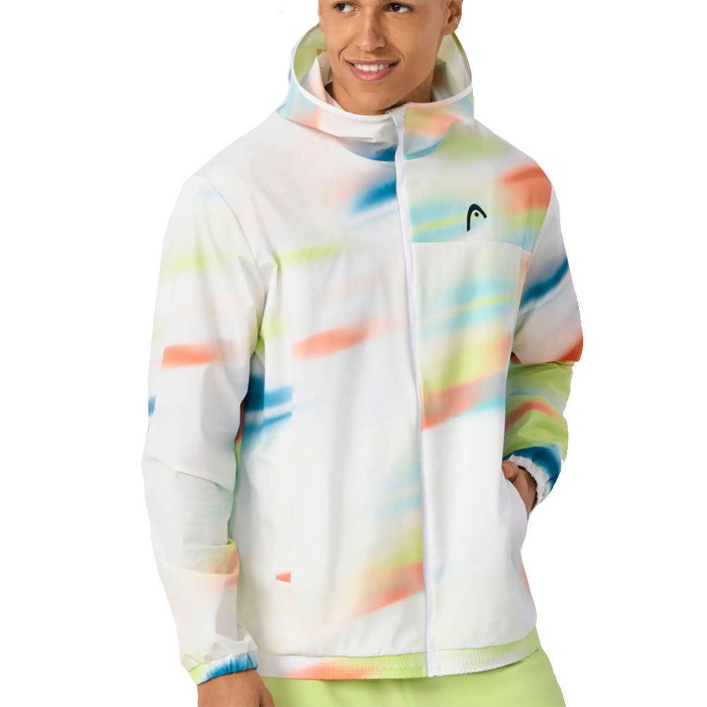 Head Blur Mens Tennis Jacket - Print/L