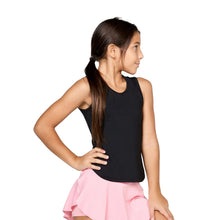 Load image into Gallery viewer, Sofibella UV White Girls Tennis Tank Top
 - 19
