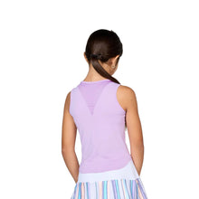 Load image into Gallery viewer, Sofibella UV White Girls Tennis Tank Top
 - 12