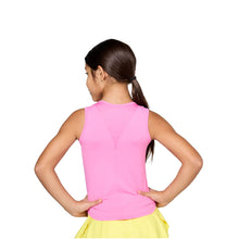 Load image into Gallery viewer, Sofibella UV White Girls Tennis Tank Top
 - 11