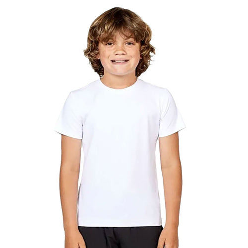 Sofibella SB Boys Shortsleeve White Boys Tennis Shirt
