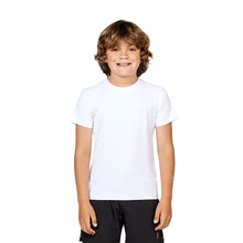 Load image into Gallery viewer, Sofibella SB Boys Shortsleeve WT Boys Tennis Shirt - White/L
 - 1