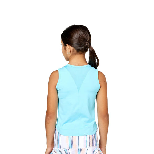 Sofibella UV Racerback Girls Tennis Tank Top - 2