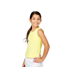 Load image into Gallery viewer, Sofibella UV Racerback Girls Tennis Tank Top
 - 16