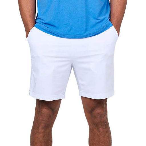 Sofibella SB Sport 7 Inch Mens Tennis Short - White/1X