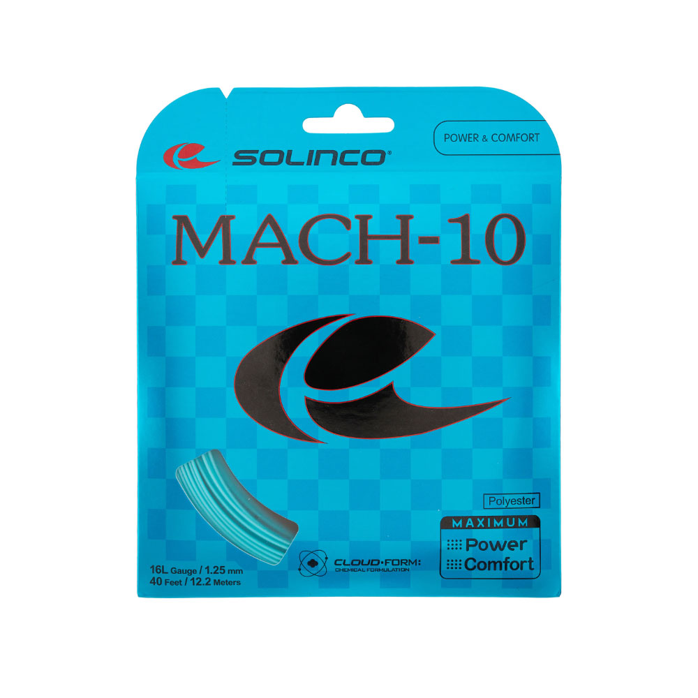 Solinco MACH 10 16Lg Tennis String - Default Title
