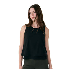 Load image into Gallery viewer, Lole Olivie Layered Womens Tank Top - Black/XL
 - 1