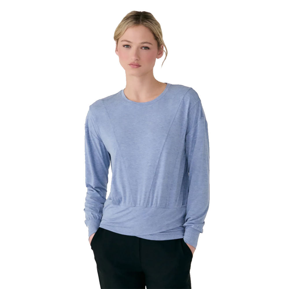 Lole Elisia Long Sleeve Womens Shirt - Storm Heather/L