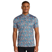 Load image into Gallery viewer, Redvanly Louis Mens Golf Polo - Tuxedo Multi/XL
 - 3